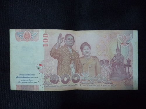 $$เคาะเดียว$$  ธนบัตรที่ระลึกชนิดราคา 100 บาท