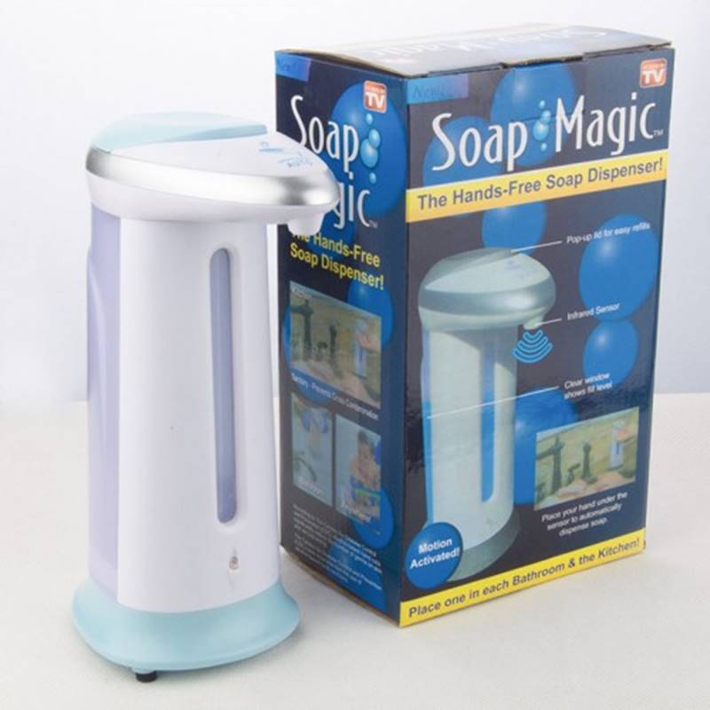 โล็ะสต็อกถูกๆ เคาะเดียว (320 บาท) เครื่องจ่ายสบู่เหลวอัตโนมัติ SOAP MAGIC