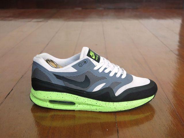 รองเท้า NIKE AIR MAX LUNAR-1 (เขียว-เทา)  มือ2 ของแท้ เบอร์ 42.5 ( 27 CM. ) 8 US 