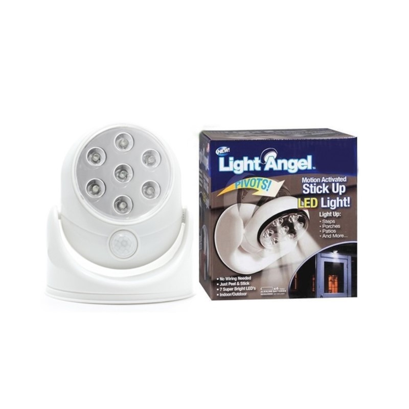 เคาะเดียว (275 บาท) Light Angel โคมไฟ LED พร้อมเซนเซอร์ตรวจจับความเคลื่อนไหว