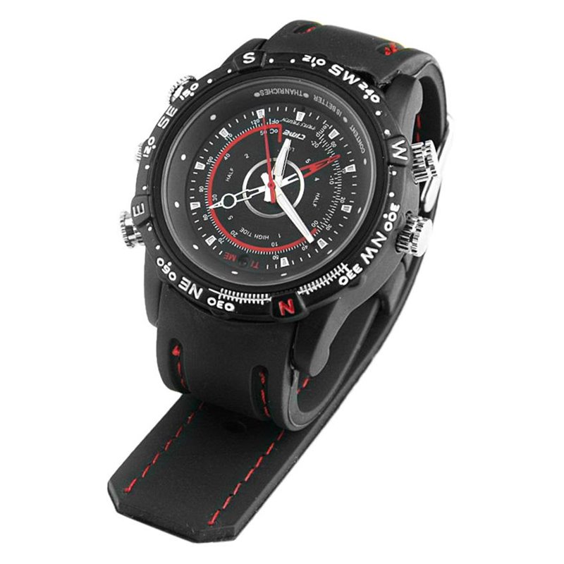 เคาะเดียว (600 บาท) Spy Watch กล้องนาฬิกาข้อมือกันน้ำ รุ่น watch 8 Gb (Black)