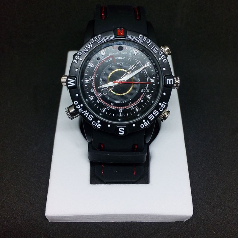 เคาะเดียว (600 บาท) Spy Watch กล้องนาฬิกาข้อมือกันน้ำ รุ่น watch 8 Gb (Black)