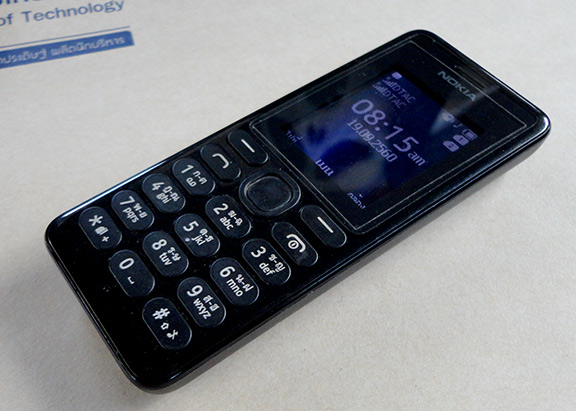 มือถือ NOKIA 108 จอสี 2 ซิม ทนสุดๆ พร้อมแบตและที่ชาร์จ มีเคสเก่าๆให้อันนึง