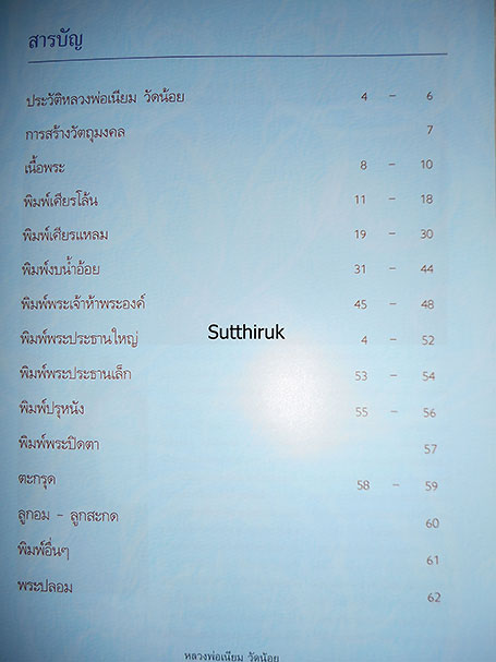 หนังสือ ประวัติและวัตถุมงคลยอดนิยม หลวงพ่อเนียม วัดน้อย จ.สุพรรณบุรี 