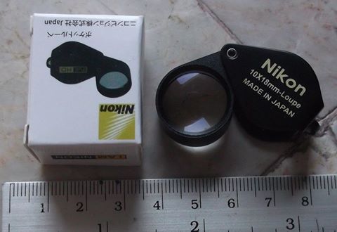 กล้องส่องพระ  นำเข้า  Nikon  ญี่ปุ่น  ขยาย 10 เท่า  เคาะเดียว '