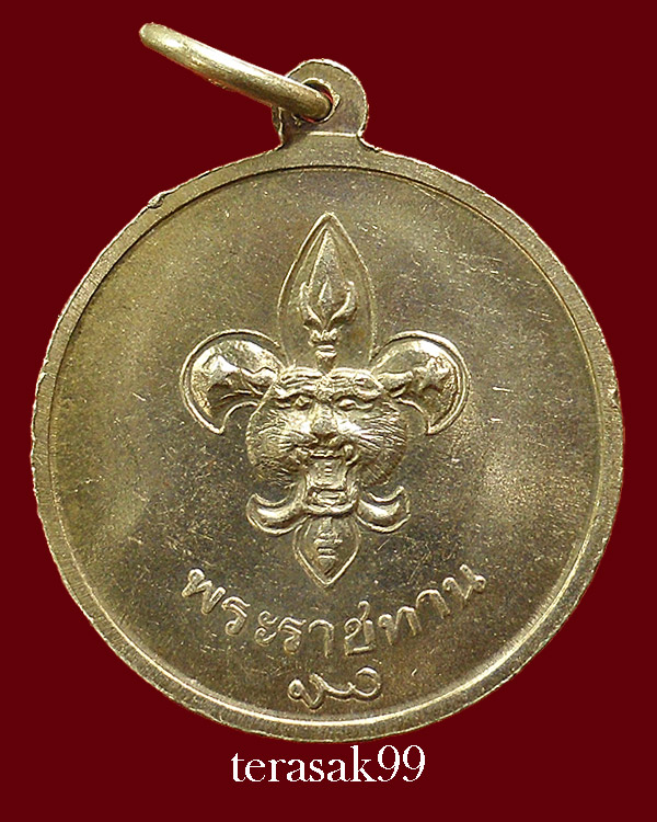 เหรียญในหลวง พระราชทานลูกเสือ สวยๆราคาเบาๆ(G3) 