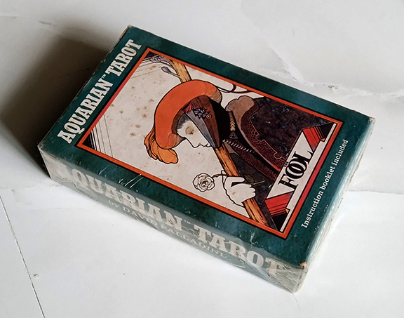 ไพ่ยิปซี Aquarian Tarot 1970 Edition หายากมากเวอร์ชั่นนี้ ได้รับการยอมรับว่าสวยติดTop10