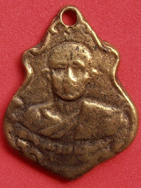 เหรียญหล่อโบราณพระครูธรรมสุนทร (หลวงปู่ติ้ว) วัดคูหาสวรรค์ จ.ราชบุรี รุ่นแรก