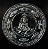 เหรียญพระโพธิสัตว์จตุคามรามเทพ รุ่นขุมทรัพย์สี่แผ่นดิน เนื้อนวะโลหะแก่เงิน ขนาด 3.2 ซม. สวยครับ