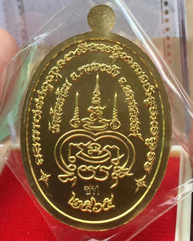 หลวงพ่อพัฒน์ ปุญฺญกาโม วัดห้วยด้วน จ.นครสวรรค์ เหรียญไข่ปลา 65 โดยเกิดนครสวรรค์