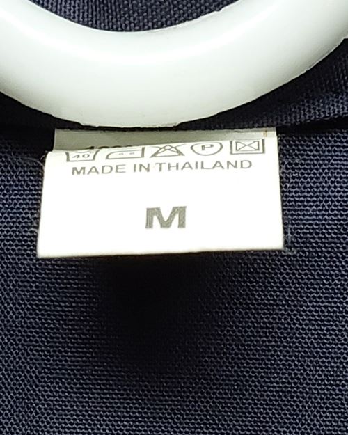 (ปิด89-)เสื้อช่างแขนสั้นแบบสามกระเป๋า ผ้าคอตตอนอย่างดีสีกรมท่า "ไซร์M รอบอก44นิ้ว (สภาพไม่ได้ใช้)