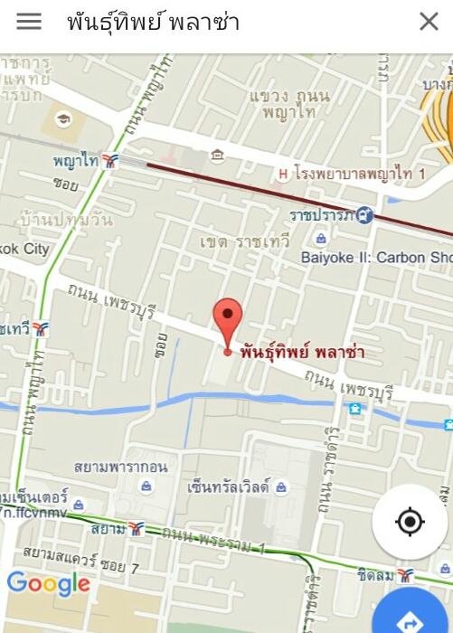 แผนที่ ร้านรุ้ง บางขุนพรหม