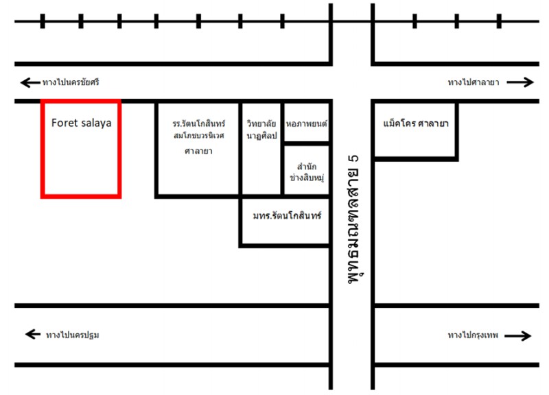 แผนที่ ร้านโชคดี บารมี