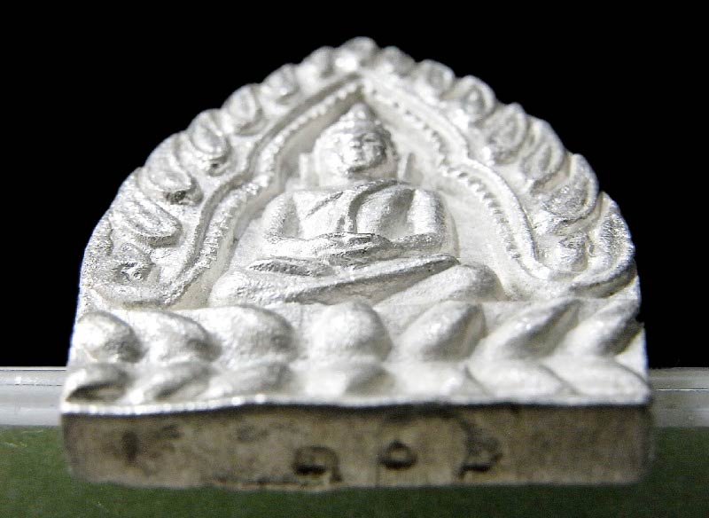 เนื้อเงิน พร้อมบัตรรับรอง หลวงพ่อแพ วัดพิกุลทอง ปี 35 เหรียญหล่อ เจ้าสัวมหาเศรษฐี ๘๘ สวยกริบครับ - 4