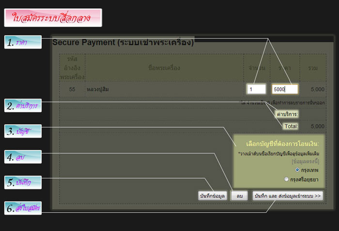 รับของสมนาคุณ เมื่อเช่าผ่านระบบสื่อกลาง วันนี้ - 31 ก.ค. กับทุกรายการของ นิว พระเครื่อง - 4