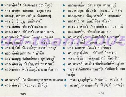 พระกริ่งพุทธไชยศรี พิมพ์ใหญ่ เนื้อนวะโลหะ วัดกลางบางแก้ว  จ.นครปฐม - 5