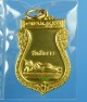เหรียญพระประจำคนเกิดวันอังคาร ปางไสยาสน์ หลวงปู่หงษ์ พรหมปัญโญ วัดเพชรบุรี ปี53 เนื้อกะไหล่ทอง 