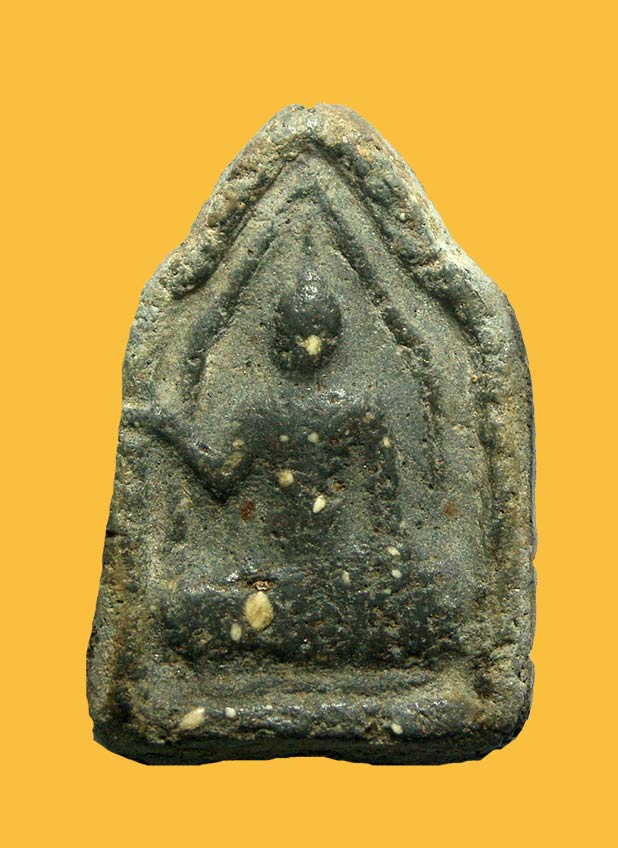 พุทธกวัก กรุวัดท้ายตลาด กทม. เนื้อผงใบลาน - 1