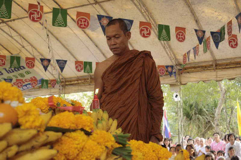 พระหลวงปู่ทวดพิมพ์ใบโพธิ์ เนื้อผงสีดำ รุ่นประสะโลหิต หลวงปู่พุทธะอิสระ วัดอ้อน้อย จ.นครปฐม  3 - 4