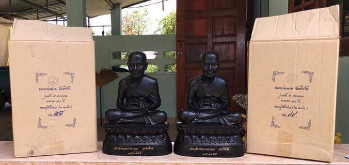 พระบูชาหลวงปู่ทวด 9 นิ้ว วัดช้างให้ รุ่นเสาร์ ๕ มหามงคล ครบรอบ ๑๐๐ ปี /ปี2555 NO,99 สวยมากๆ - 5