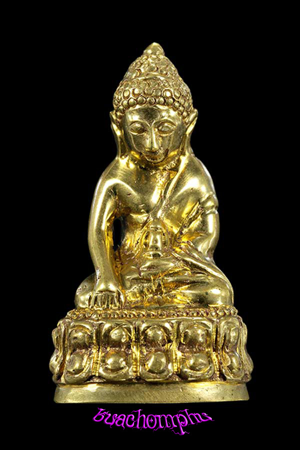 พระกริ่งสิทธัตโถรุ่นแรก ๒๕o๘ พิมพ์แต่ง พร้อมกล่องสวยมาก(หายาก) - 2