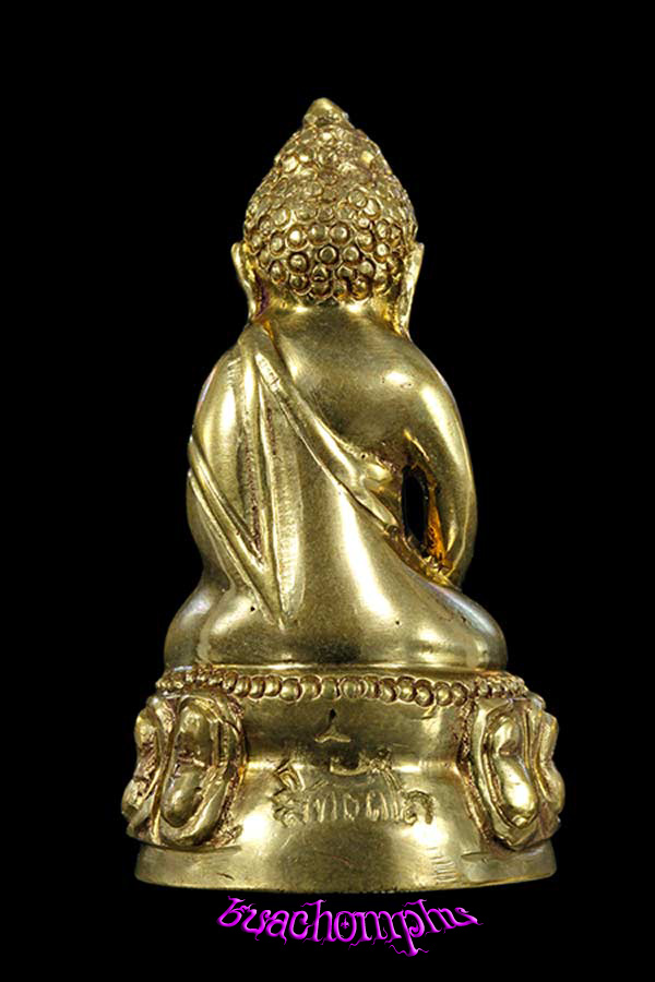 พระกริ่งสิทธัตโถรุ่นแรก ๒๕o๘ พิมพ์แต่ง พร้อมกล่องสวยมาก(หายาก) - 3