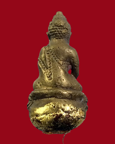 จัดไป+++กริ่งรวยทันใจ หลวงปู่พา เนื้อทองทิพย์อุดปรอท อุดผงมหาลาภ จีวร เกศา - 2