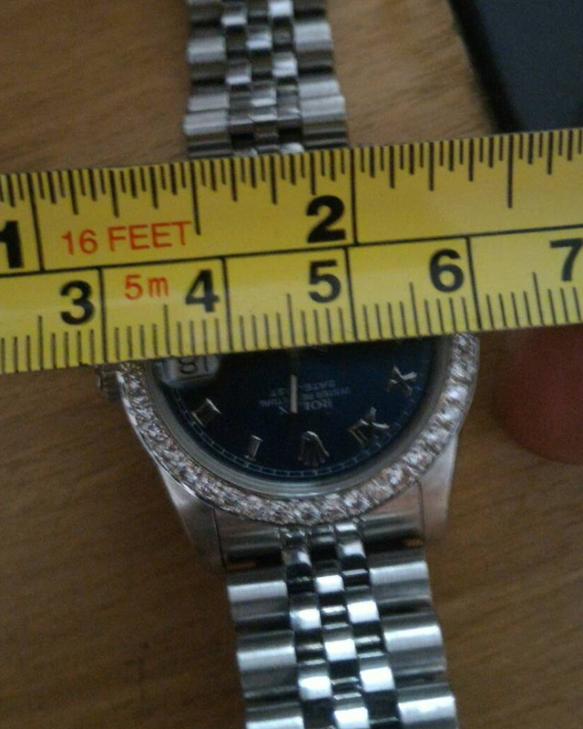 นาฬิกา Rolex Datejust Boy Size พร้อมกรอบฝังเพชร มือสอง.... - 5