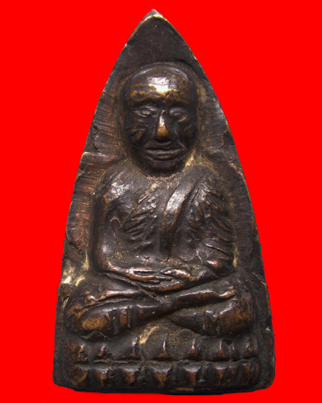 หลวงปู่ทวด วัดช้างให้ ปั๊มซ้ำ พิมพ์ใหญ่นิยม พ.ศ. 2505 - 1