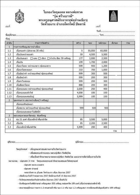 เหรียญเสมา สร้างบารมี หลวงปู่ทวด-พ่อท่านเขียว เนื้อนำฤกษ์ มีแป้งเจิม - 4