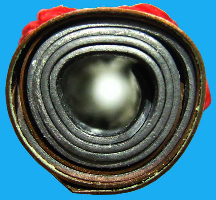 ตะกรุดพิชัยสงคราม2 ( ตะกรุดจารใต้น้ำ )สร้าง ๕๐๐ ดอก หลวงปู่พิชัย ฐิติลาโภ สำนักสงฆ์เขาหงษ์ จ.ลพบุรี - 3