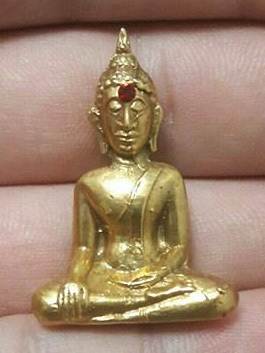 หลวงพ่อพระใส รุ่นแรก ปี2505 พิมพ์บล็อกแตก #130 - 1