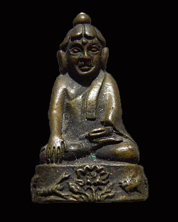 พระอุปคุต หรือพระกริ่งบัวเข็ม วัดคุ้งตำหนัก จ.เพชรบุรี หลวงพ่ออุตตมะ จัดสร้าง ปลุกเสกตำหรับวิชาสายพร - 1