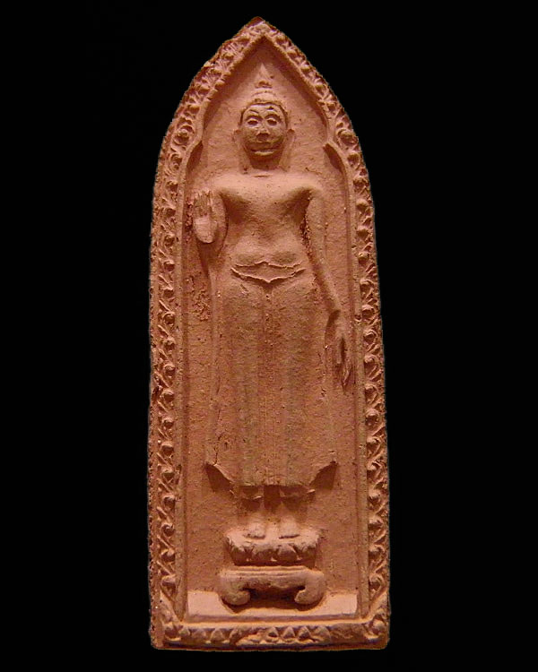 พระร่วงประทานพร พิมพ์ใหญ่ หลวงพ่อเล็ก วัดสันติคีรีศรีบรมธาตุ ( วัดเขาดิน ) อ.ท่าม่วง จ.กาญจนบุรี เ - 1