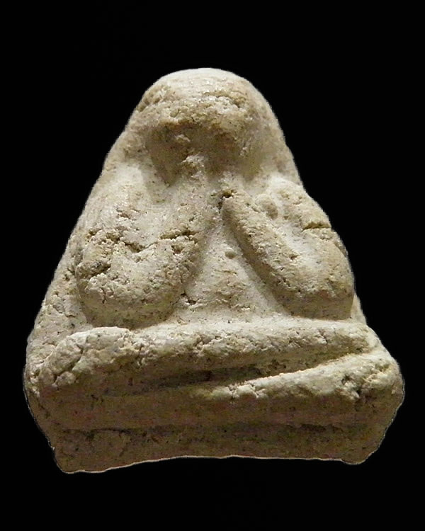 พระปิดตาผสมผงเก่าบางขุนพรหม อาจารย์เชื้อ วัดสะพานสูง กรุงเทพฯ ปี ๒๕๐๕ สภาพสวย (พิมพ์นี้ได้รับการปลุก - 1