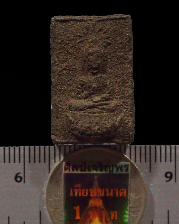 พระผงของขวัญ พิมพ์ประทานพร พระครูประกาศสมาธิคุณ วัดมหาธาตุ กทม. ปี 2506 เนื้อว่าน หายากแล้วครับ *** - 3