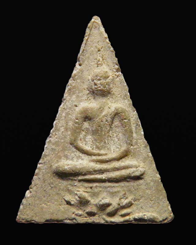 พระผงพิมพ์นางพญาจิตลดาผสมผงเก่าบางขุนพรหม อาจารย์เชื้อ วัดสะพานสูง กรุงเทพฯ ปี ๒๕๐๕ สภาพสวย - 1