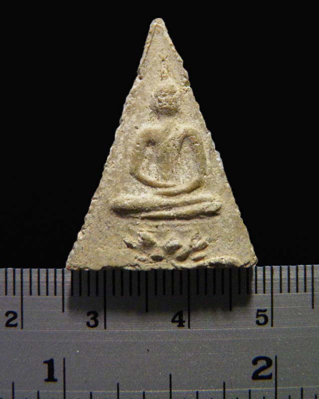 พระผงพิมพ์นางพญาจิตลดาผสมผงเก่าบางขุนพรหม อาจารย์เชื้อ วัดสะพานสูง กรุงเทพฯ ปี ๒๕๐๕ สภาพสวย - 3