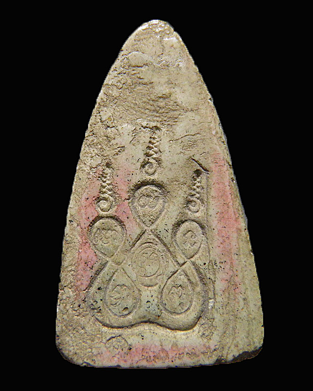 พระชินราชเนื้อผง หลวงปู่เผือก วัดกิ่งแก้ว หลัง ยันต์ ปี 2514 หลวงพ่อสุข สร้าง หลวงปู่โต๊ะ วัดประดู่ฉ - 2