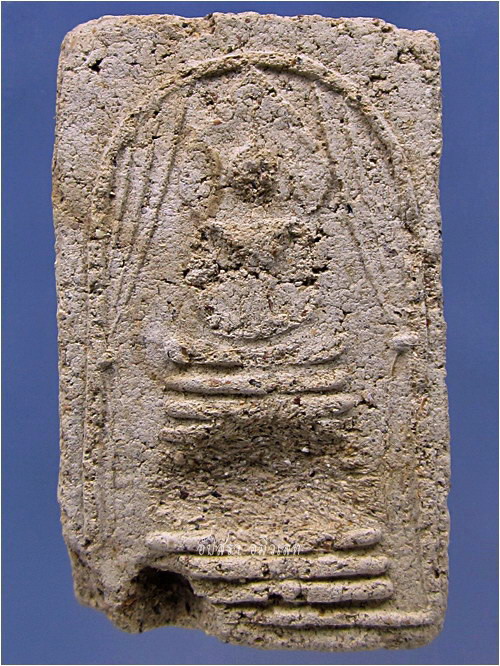 พระสมเด็จแหวกม่านพิมพ์ใหญ่ หลวงปู่ชา สุภัทโท วัดหนองป่าพง จ.อุบลราชธานี - 2