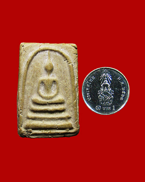 พระสมเด็จหลวงพ่อเงิน วัดบางคลาน ปี 2515 พิมพ์ใหญ่ A เนื้อผง จังหวัดพิจิตร - 3