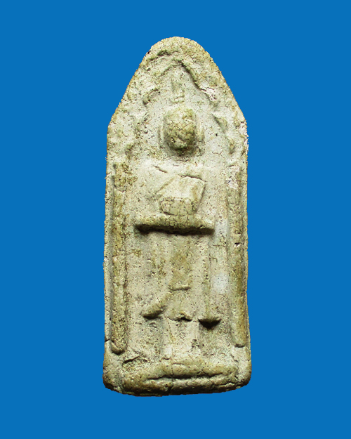 พระสมเด็จฯ กรุวัดกลางคลองข่อย พิมพ์หลวงพ่อโต ปางอุ้มบาตร เนื้อผง จังหวัดราชบุรี - 1