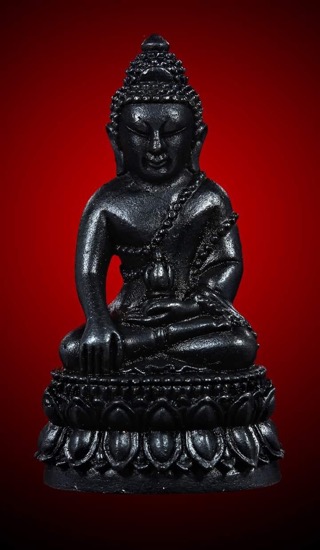 กริ่งชินบัญชรหลวงพ่อสิงห์วัดเขาหวายเนื้อเหล็กน้ำพี้รุ่นแรกสร้าง 599 องค์ - 1