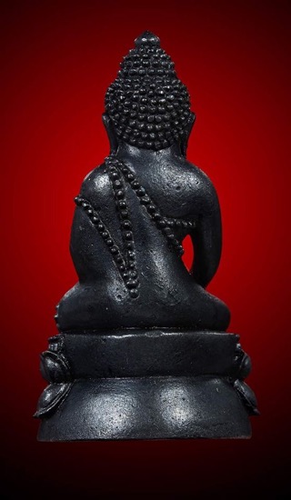 กริ่งชินบัญชรหลวงพ่อสิงห์วัดเขาหวายเนื้อเหล็กน้ำพี้รุ่นแรกสร้าง 599 องค์ - 2