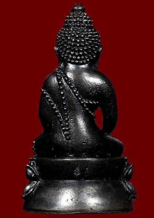 กริ่งชินบัญชรหลวงพ่อสิงห์วัดเขาหวายเนื้อเหล็กน้ำพี้รุ่นแรกสร้าง 599 องค์ - 2