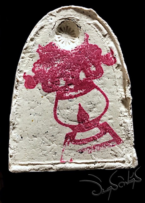 พระพุทธสังกัจจายน์มหาลาภเนื้อขาวสมเด็จ(ผงสมเด็จวัดเกศไชโย) - 2