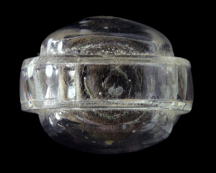 พระปิดตาพังพระกาฬพิมพ์จิ๋วเนื้อสัตตโลหะ ตอกโค้ด พิธีเขาคา ปี 2544 - 3