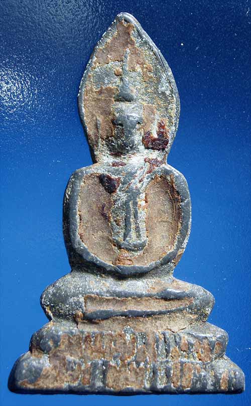 พระกรุเก๋งจีน จ.ระยอง เนื้อตะกั่วสนิมแดง พิมพ์สมาธิ - 1