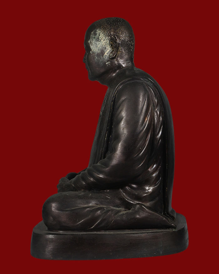 พระบูชารุ่นแรกอาจารย์ตุด วัดธรรมถาวร จ.ชุมพร ปี 46 ขนาด 9 นิ้ว พิเศษมีแป้งเจิม - 3