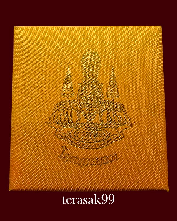สมเด็จจิตรลดาโครงการหลวง เนื้อนวะโลหะพิมพ์ใหญ่ ปี39 ในหลวงครองราชย์ครบ50พรรษา พร้อมกล่องเดิม - 4
